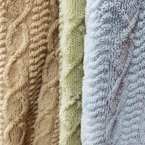 Solid and Burn out Shu Velveteen/Sherpa