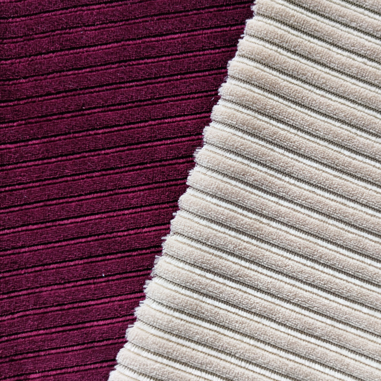 Solid and Jacquard Imitation of Velveteen