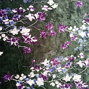 Printed Square Velvet
