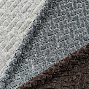 Solid and Jacquard Imitation of Velveteen