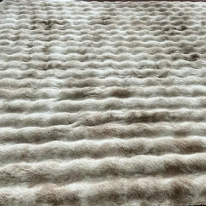 Tie-dyed Rabbit Fleece