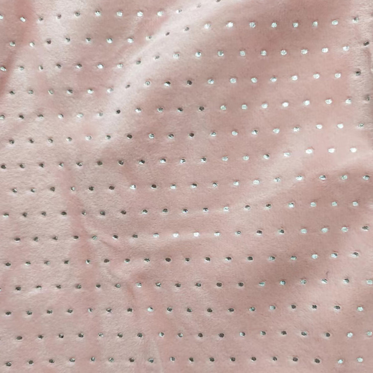 Solid and Foil Printed Spandex Velboa