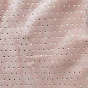 Solid and Foil Printed Spandex Velboa