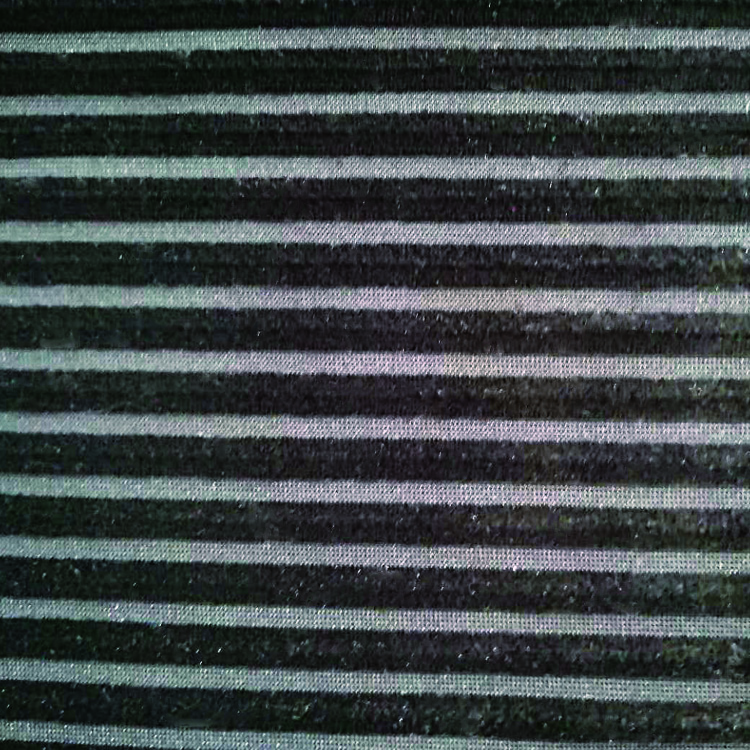 Stripped Korean Velvet/Ice Velvet