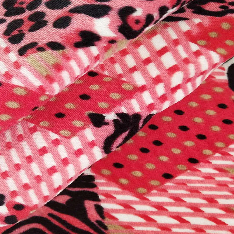 Printed Baby Velvet