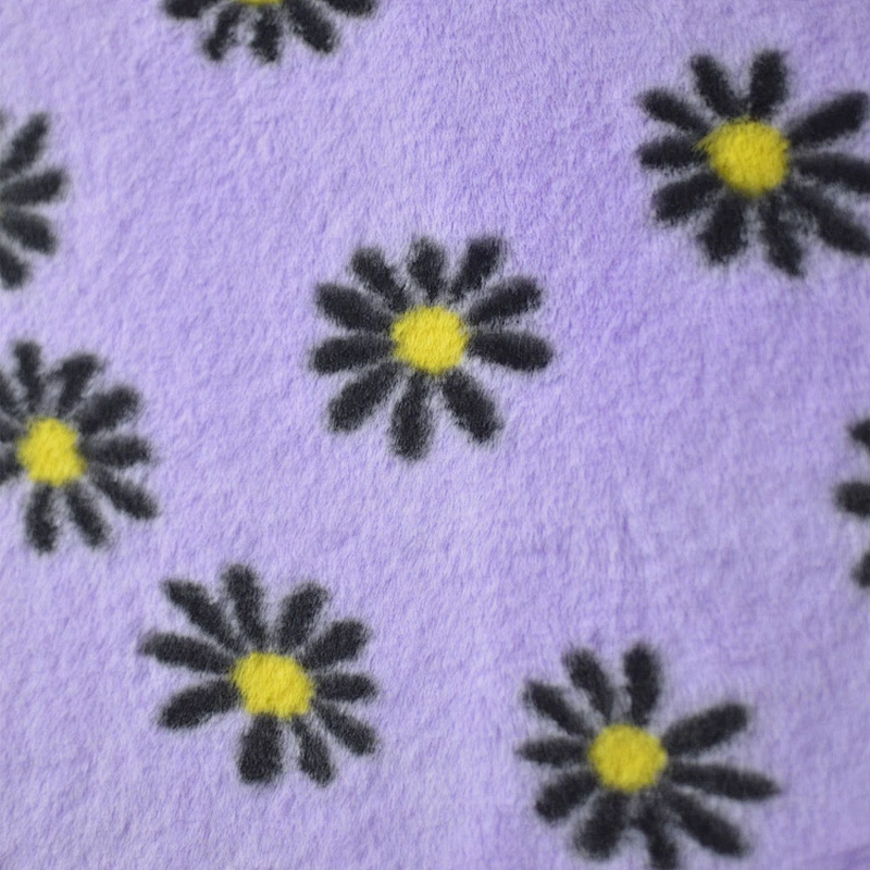 Printed Rabbit Fleece