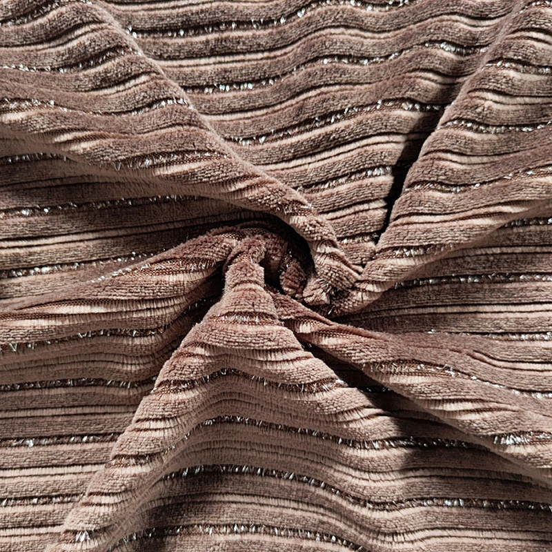 Solid and Jacquard Imitation of Velveteen