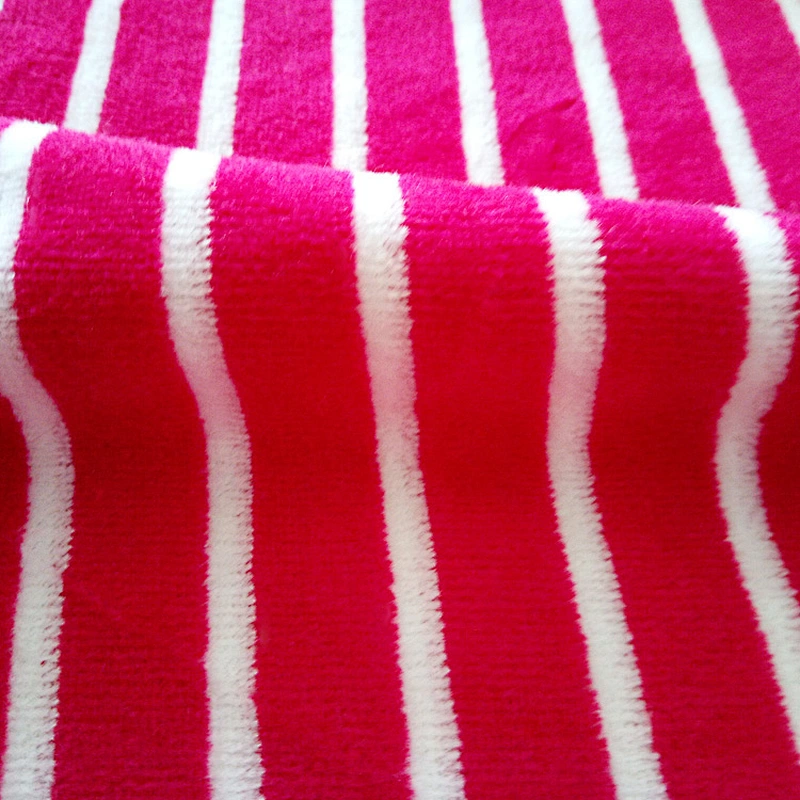 Printed CVC Velour