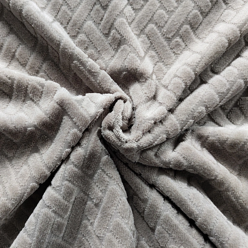 Solid and Jacquard Imitation of Velveteen