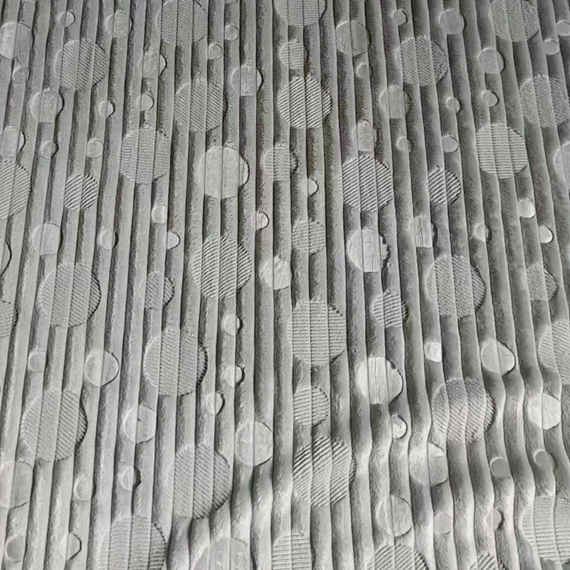 Stripped and Embossed Flannel