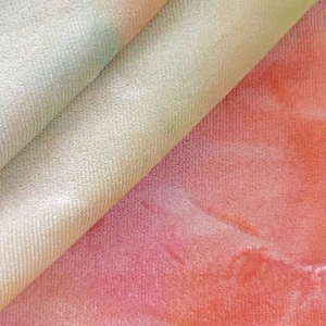 Tie Dyed Korean Velvet/Ice Velvet