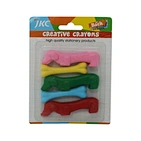 Doggie shaped crayons