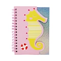 A6 spiral die cut notebook