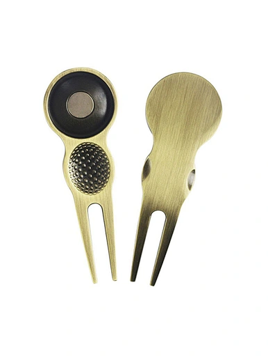 Best golf divot tool - a golfer's essential companion. This high-quality tool effortlessly repairs divots, ensuring a smooth putting surface. Its ergonomic design and durable construction make it a reliable choice.