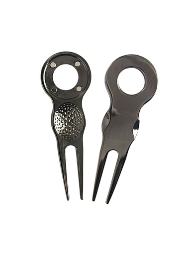 A custom golf divot tool is a personalized accessory that helps repair divots on the green. This tool is designed with your unique style in mind and can be customized with your initials, name, or logo.