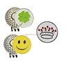 The golf cap clip ball marker is a practical and stylish accessory for golfers. This clip attaches securely to caps or visors, providing easy access to the detachable ball marker.