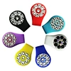 The magnetic golf ball marker hat clip is a versatile and functional accessory for golfers. It securely attaches to the brim of your hat, providing easy access to your ball marker.