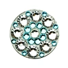 Custom enamel ball markers are exquisite accessories for golfers. These markers are made with a metal base and coated with colorful enamel, creating a vibrant and eye-catching design. They can be personalized with initials, logos, or unique artwork.