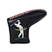 The golf putter head cover is a practical and stylish accessory for golfers. Designed to fit snugly over the putter head, it offers protection against scratches and dings.