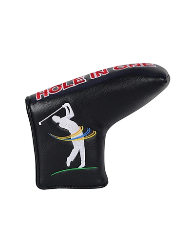 The golf putter head cover is a practical and stylish accessory for golfers. Designed to fit snugly over the putter head, it offers protection against scratches and dings.