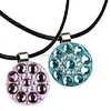 The golf ball marker necklace is a stylish and functional accessory for golfers. This necklace features a detachable ball marker pendant that can be easily removed and used on the green.