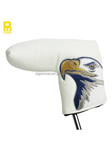 The putter head cover is an essential accessory for golfers. Designed to protect the putter head from scratches and damage, it features a durable and padded construction.