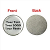 blank golf ball markers