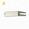 The personalised pitch mark repair tool is a compact and durable accessory designed to fix divots on golf greens. With its sleek design and customizable features, it is the perfect tool for golf enthusiasts.