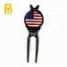 divot repair tool with ball marker