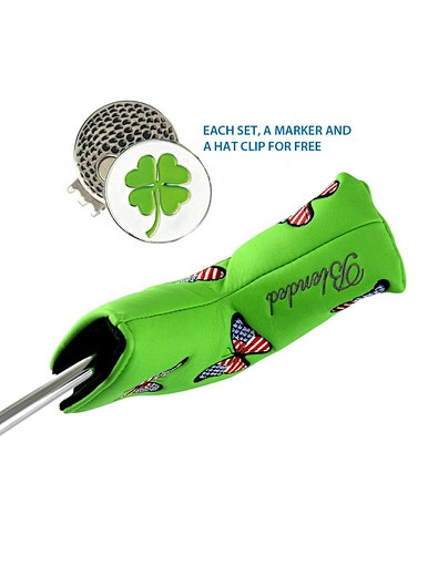 The custom leather golf headcovers set is a luxurious and personalized accessory for golfers. Made from premium leather, these headcovers provide excellent protection for golf club heads.