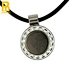 silver golf pendant