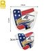 The leather headcovers are luxurious accessories for golfers. Made from high-quality leather, they provide excellent protection for golf clubheads. These headcovers are stylish and durable, adding a touch of elegance to the golfer's equipment.