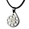 The silver golf pendant is a stylish accessory for golf enthusiasts. Made from high-quality silver, it showcases intricate details of a golf club and ball.