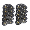 Protect your irons in style with golf club head covers. These covers are designed specifically for irons, providing a snug fit and shielding them from scratches and dings.