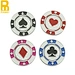 personalised poker chip golf ball markers