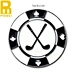 personalised poker chip golf ball markers