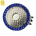The magnetic golf ball marker hat clip is a practical accessory for golfers. It securely attaches to the brim of a hat using a magnetic mechanism, providing a convenient and easily accessible spot to hold a ball marker.