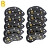 The magnetic iron covers are a convenient and practical accessory for golfers. These covers feature a magnetic closure system, ensuring a secure fit and easy access to the clubs.