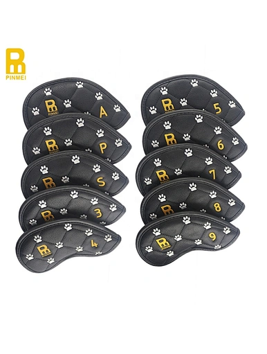 The magnetic iron covers are a convenient and practical accessory for golfers. These covers feature a magnetic closure system, ensuring a secure fit and easy access to the clubs.