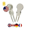 golf divot repair tool and ball marker