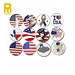 The personalized golf marker hat clip is a unique and personal way to keep a ball marker close at hand on the course. The clip attaches easily to the brim of a hat, and can be customized with a name, monogram, or logo.