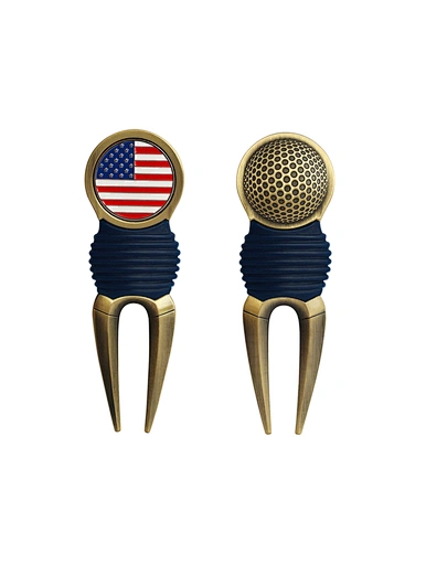 Add a unique touch of style and personality to your golf gear with our personalised divot tool. Made from high-quality materials, our tool features your custom design or text, making it perfect for a personalized and functional accessory for every golfer.