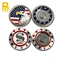 Personalize your game with our custom poker chips golf. Made from high-quality materials, our chips feature your logo or design, providing a unique touch of style to your golf gear.