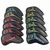 leather iron head covers
