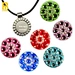 Beautiful Unique swarovski crystal ball markers Necklace /Golf Necklace Crystal Ball Markers