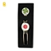 golf ball marker hat clip divot tool