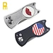Keep the greens in top condition with our switchblade divot tool with ball marker. Made from high-quality materials, our tool features a sharp blade that easily repairs ball marks, and a ball marker that attaches firmly to the handle.