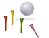 wooden tees for golf
