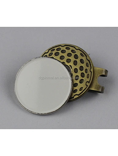 Simplify your game with our hat clip with ball marker. Made from high-quality materials, our clip securely attaches to your hat, providing easy access to your ball marker.