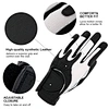 black leather golf gloves